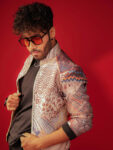 Men Printed Bomber Jacket | KOB-1005
