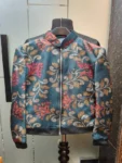 Men Floral Print Bomber Jacket | KOB-1001